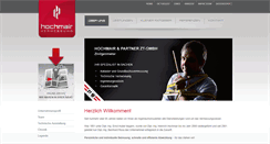 Desktop Screenshot of hochmair.co.at